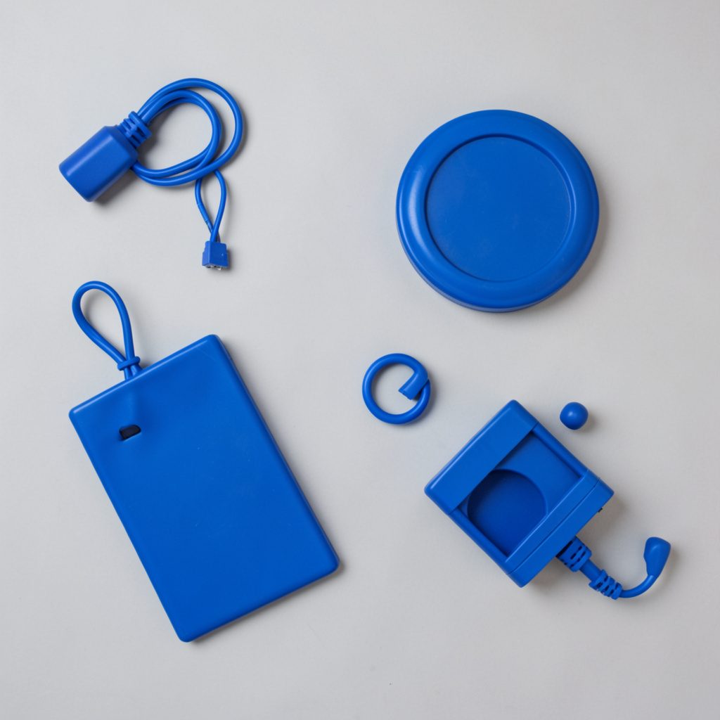 Flat-lay icon graphic representing music notes and a turntable on a light backdrop